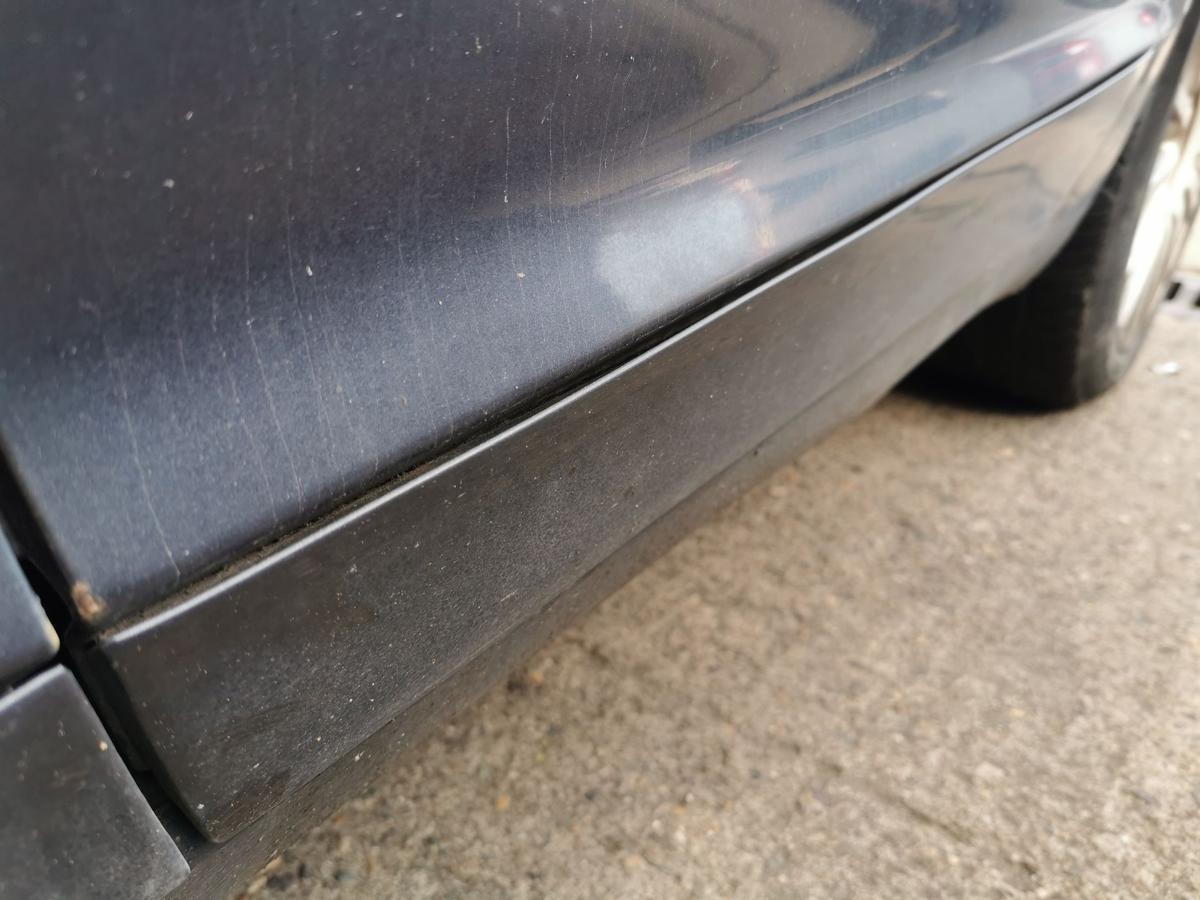 Audi A6 4F Tür Autotür Fondtür Rohbautür hinten links Limo LZ7Q Austerngrau TEXT