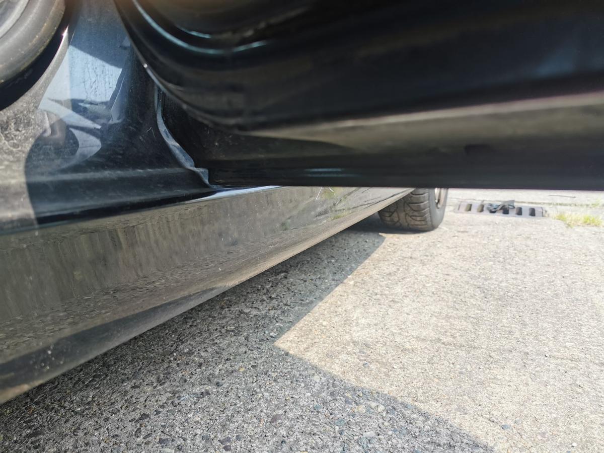 Peugeot 207SW Tür Autotür Rohbautür hinten rechts Kombi EXL Obsidianschwarz