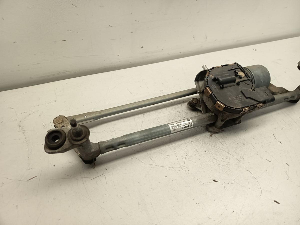 Skoda Octavia II 1Z original Wischermotor vorn/Front mit Gest&auml;nge Bj 2012