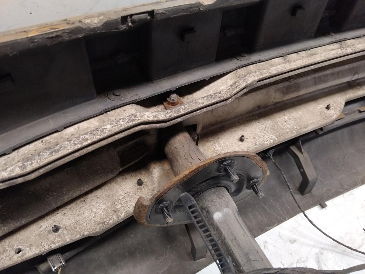 BMW E46 Limo original Sto&szlig;f&auml;nger Sto&szlig;stange hinten orangemetallic PDC BJ2001