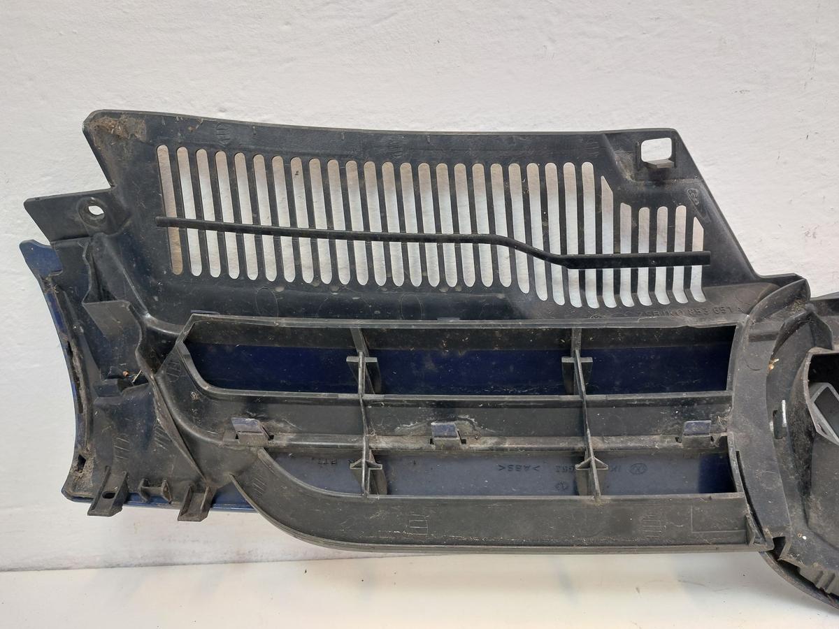 VW Golf 5 V 1K Grill K&uuml;hlergrill Frontgrill mit Logo LC5J Laserblaumet