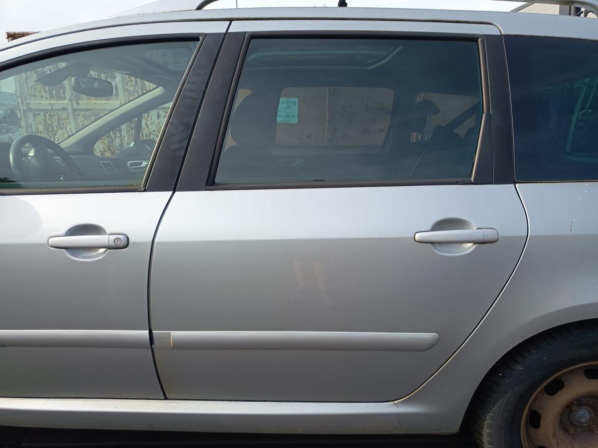 Peugeot 307SW original T&uuml;r hinten links EZR Aluminiumgrau Baujahr 2004