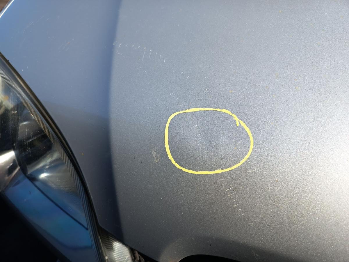 Suzuki Ignis I original Motorhaube Klappe Deckel vorn Fron Z2S Silber Bj 2001