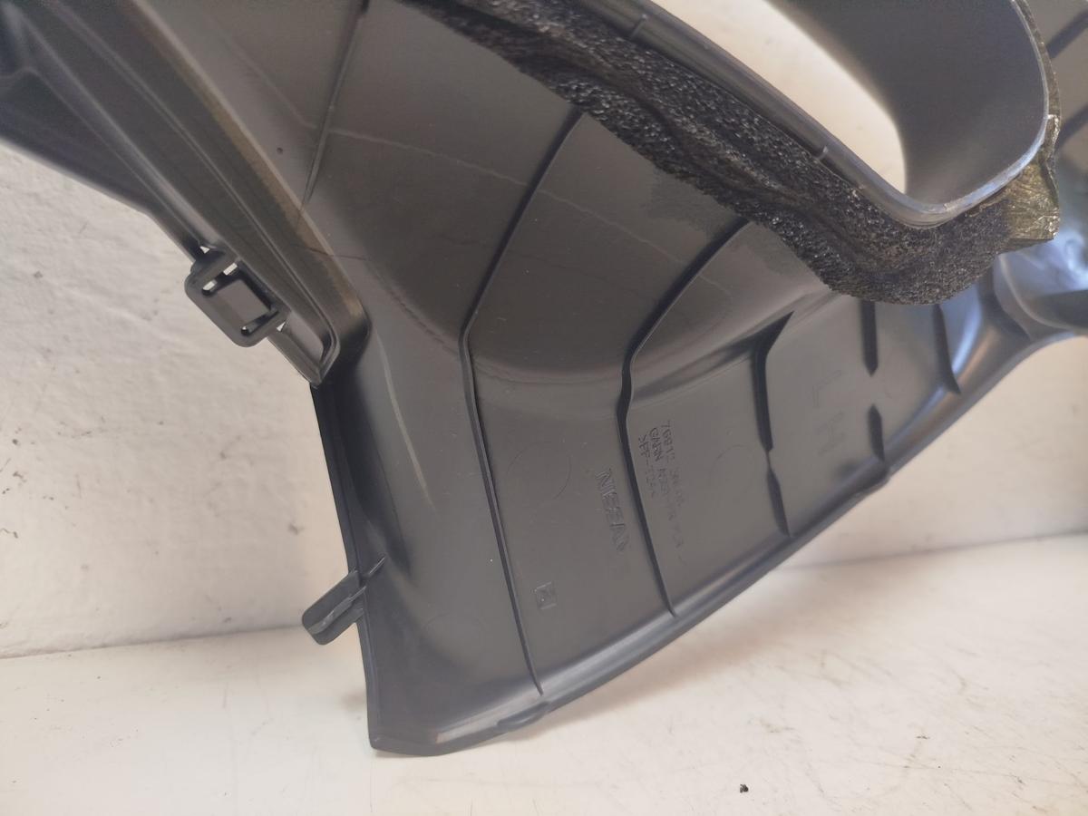 Nissan Leaf ZE1 40kWh Innenverkleidung A S&auml;ule links Blende Verkleidung schwarz