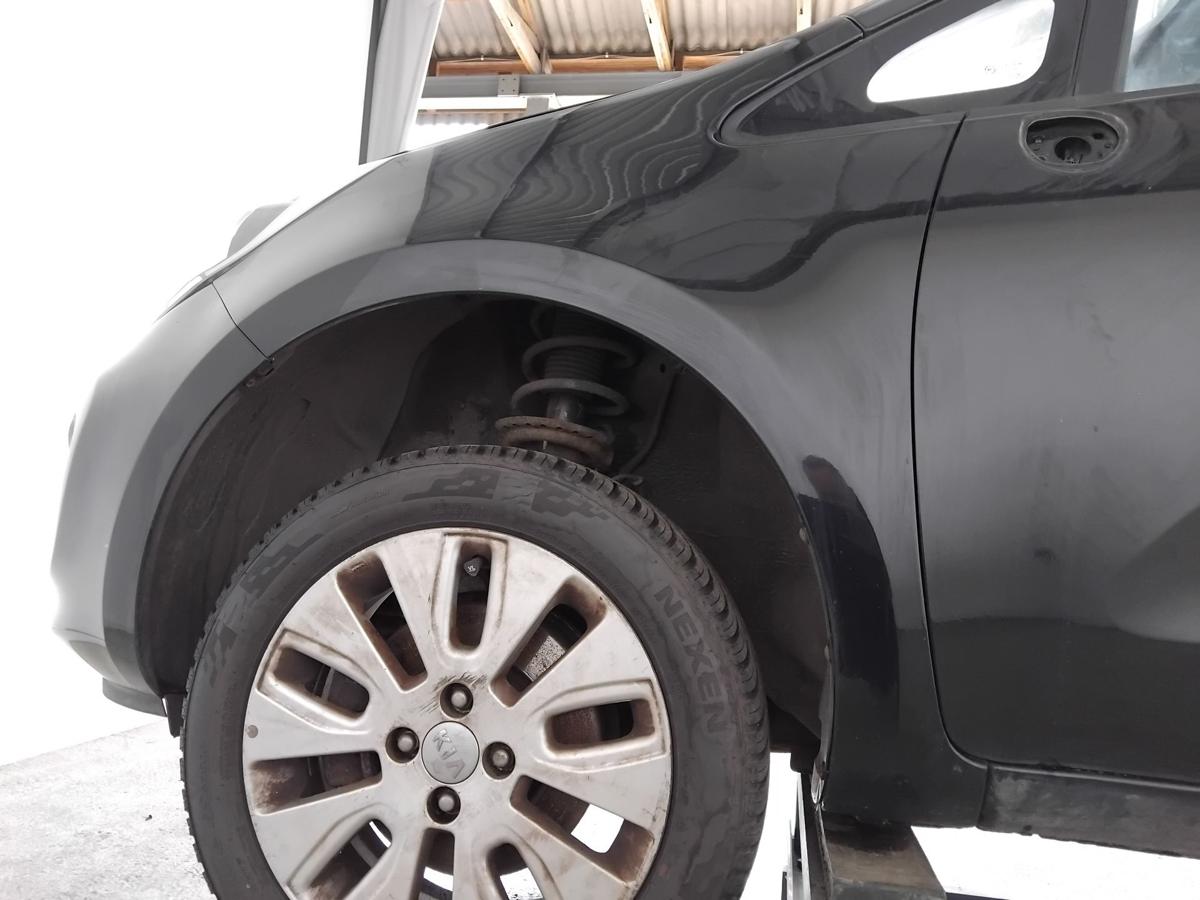 Kia Rio III UB original Kotfl&uuml;gel vorn links ohne Blinker BJ2012 AURORA BLACK
