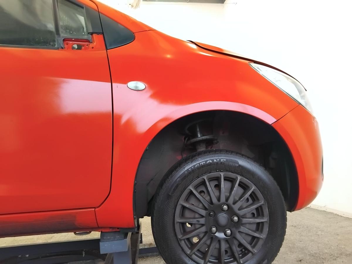 Opel Agila B original Kotfl&uuml;gel vorn rechts 4VA blaze red glutrot BJ2009