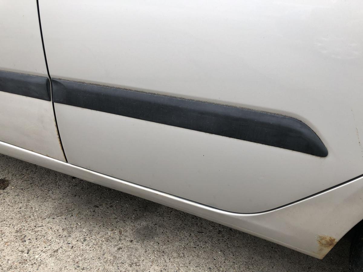 Hyundai i10 PA Tür hinten links Fondtür Rohbau HD Sleek Silver Metallic