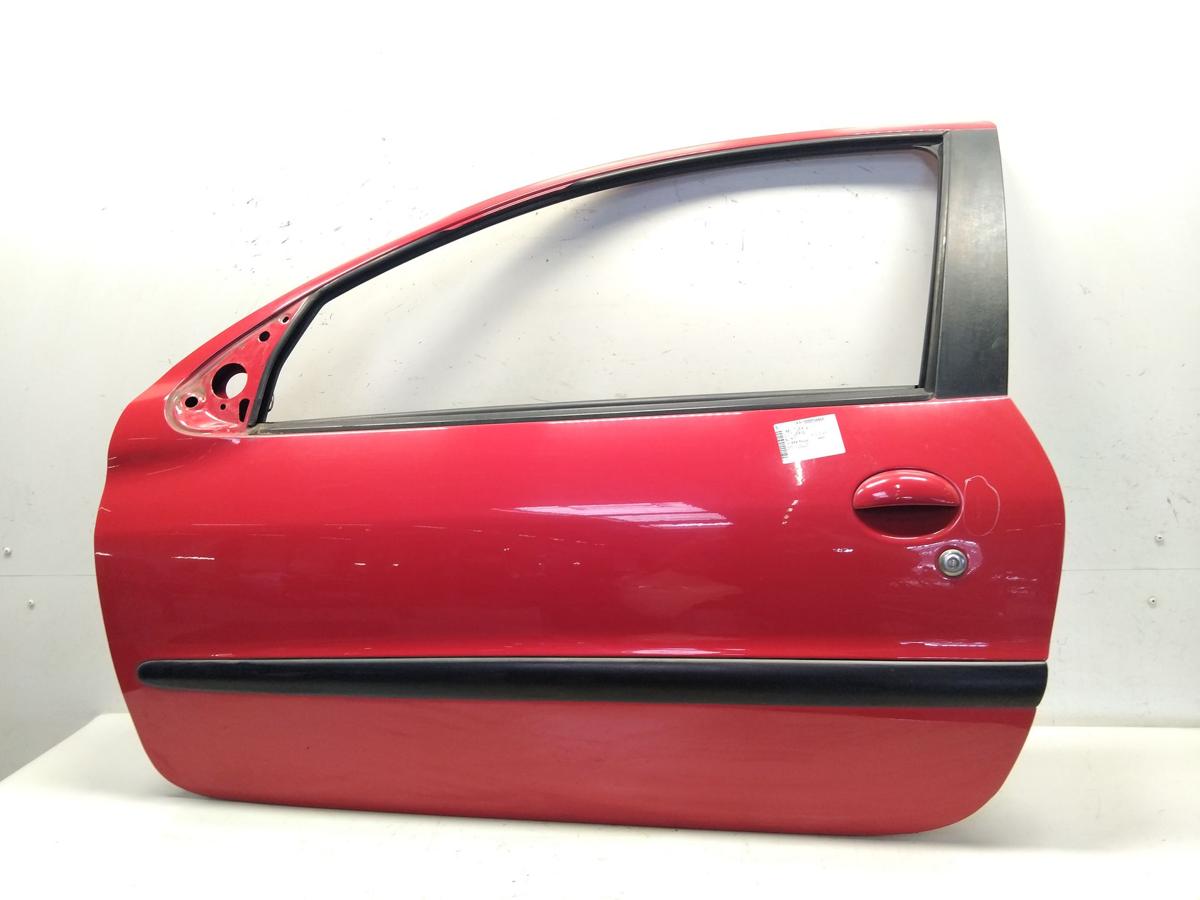 Peugeot 206+ T&uuml;r vorn links Fahrert&uuml;r 3-T&uuml;rer rot KKN Rouge Aden Bj.2010