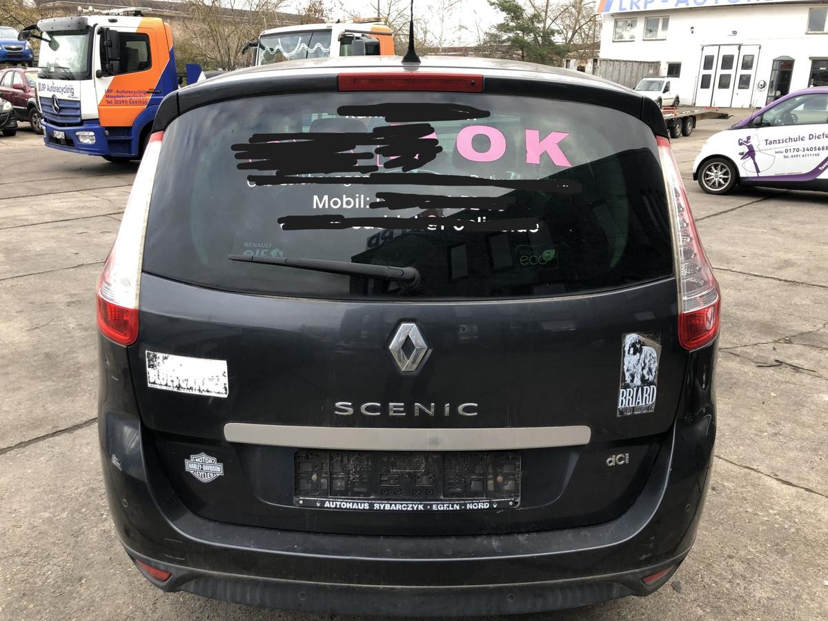 Renault Grand Scenic 3 III JZ Heckklappe mit Scheibe Kofferraumklappe TEB66