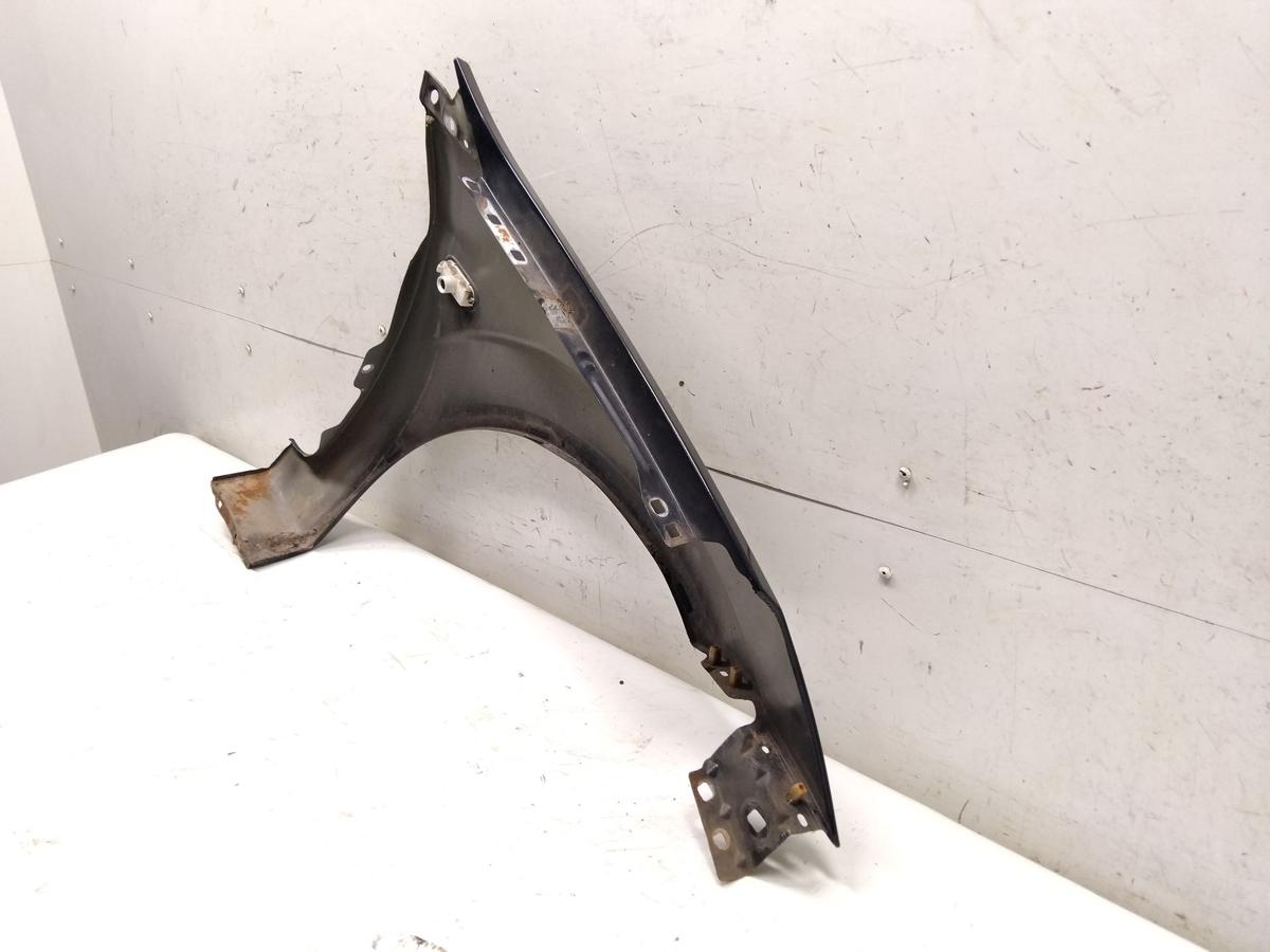 Ford Fiesta JH JD original Kotfl&uuml;gel vorn links Panther Schwarz Metallic BJ2008