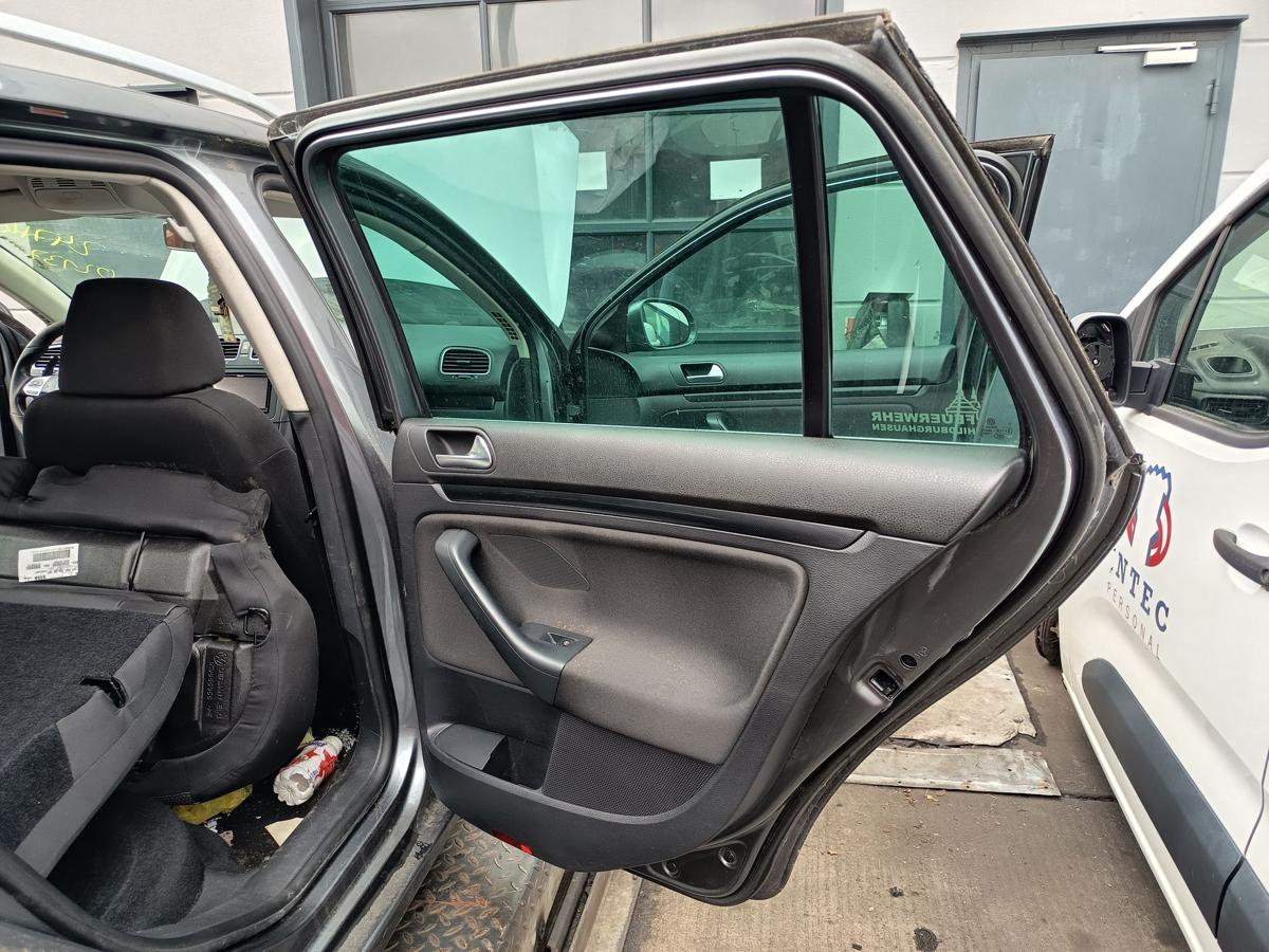 VW Golf VI Variant original Tür hinten rechts Fond D7X Platingrau Bj 2010