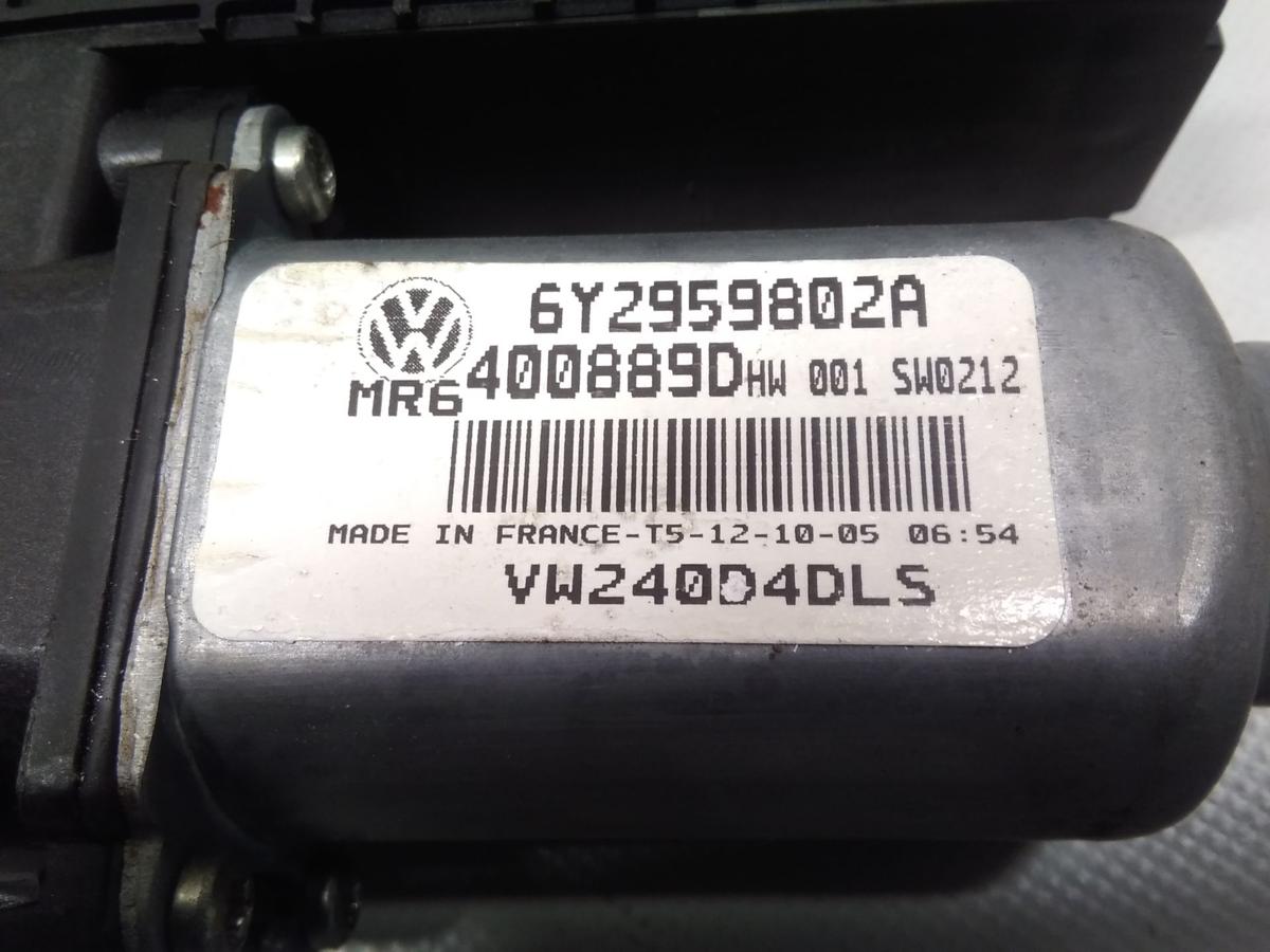VW Polo 9N3 original Fensterhebermotor vorn links 6Y2959802A BJ2007