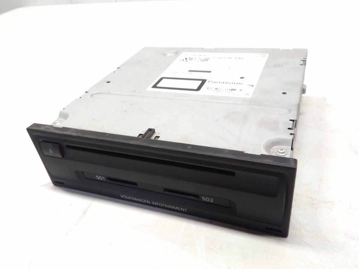 VW Golf 7 original Rechner Navigation Radio 5G0035846 mit 2 SD-Slots Bj.2014