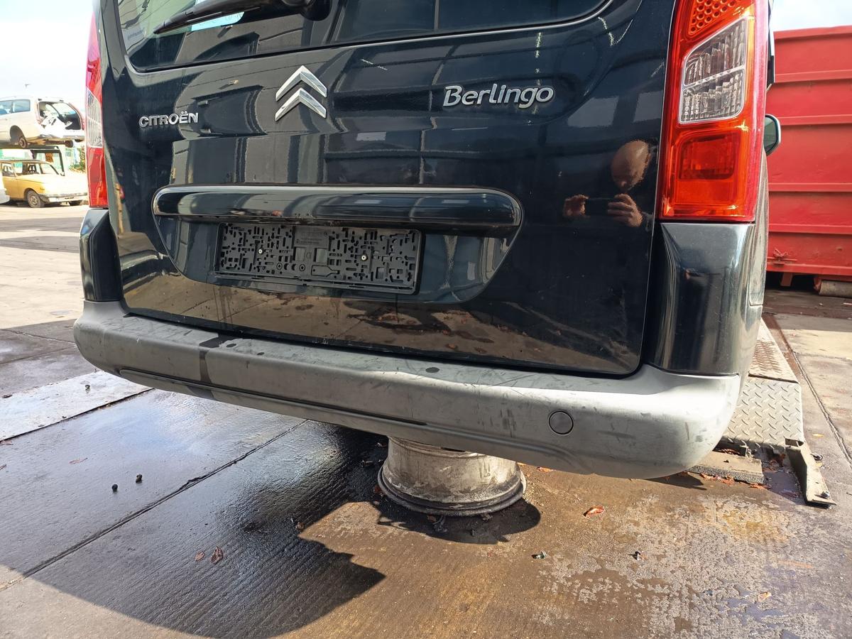 Citroen Berlingo II B9 orig Stoßstange hinten Stoßfänger EXY Schwarz bis Bj 2012 Citroen Berlingo II B9 orig Stoßstange hinten Stoßfänger EXY Schwarz bis Bj 2012