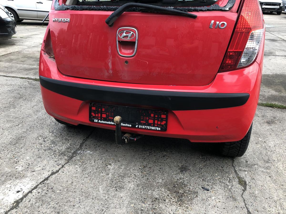 Hyundai i10 PA Stoßfänger hinten Heckschürze H4 Electric Red Stoßstange Heck