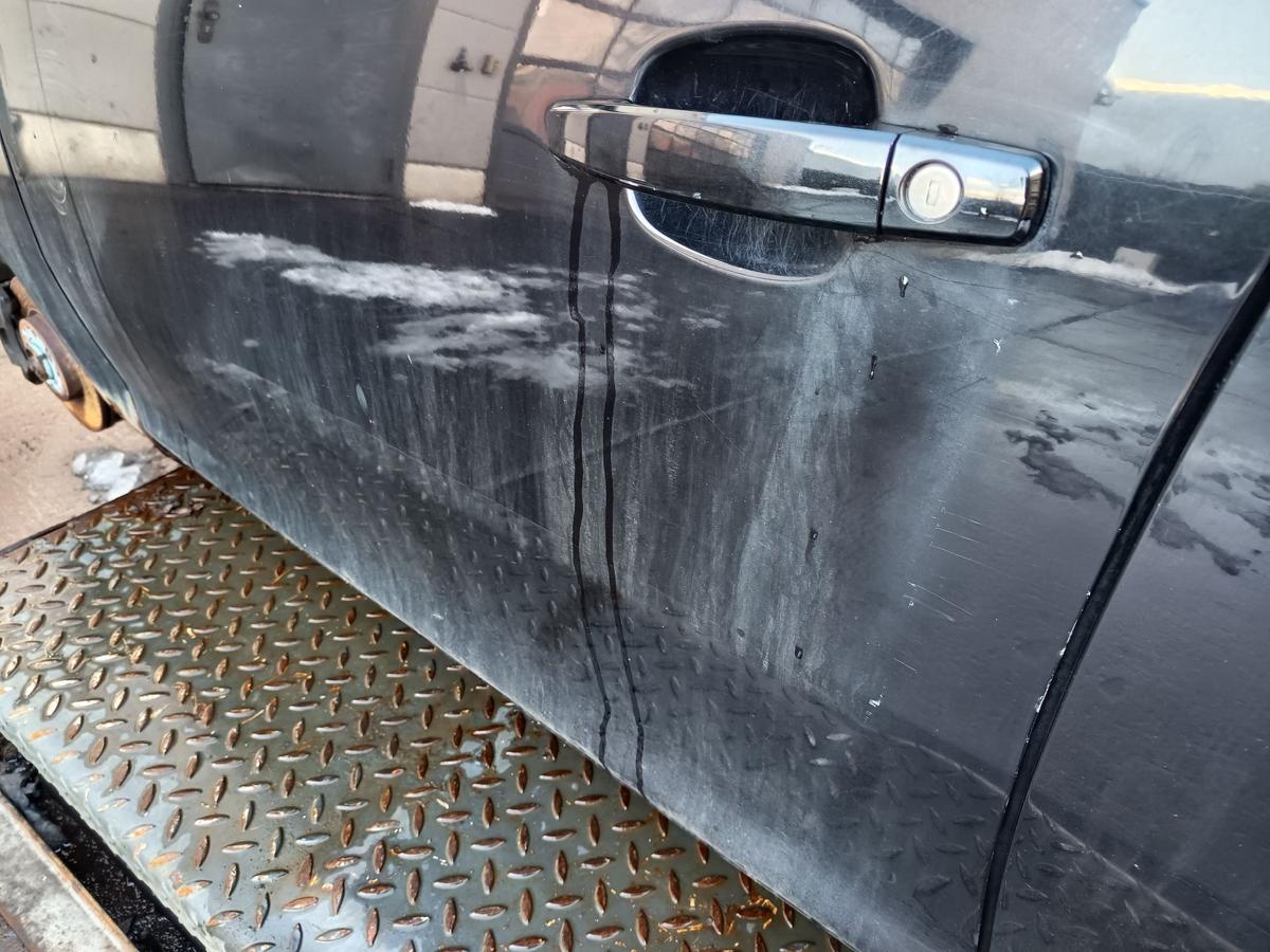 Opel Corsa D original T&uuml;r vorn links Fahrer Z20R Saphirschwarz Bj 2009