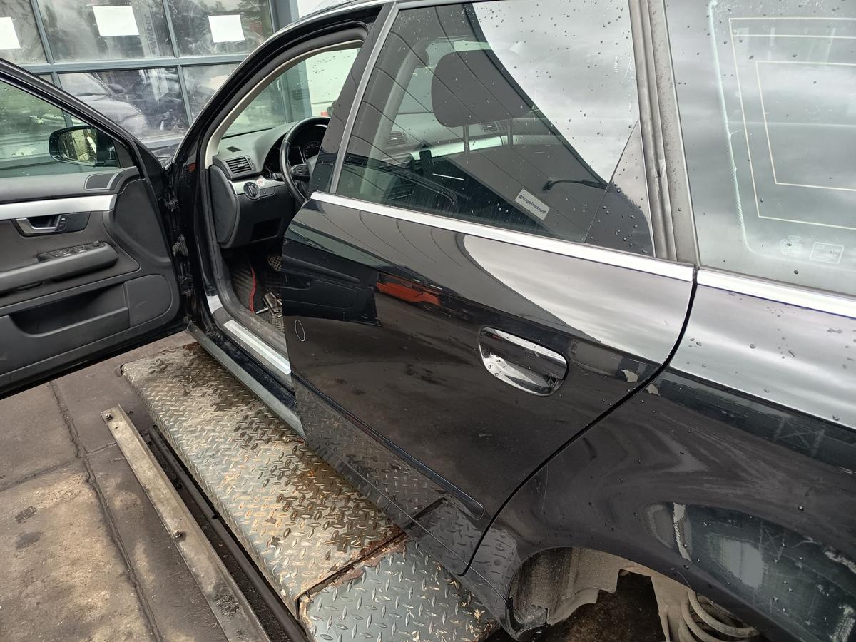 Audi A4 8E B7 Avant original Tür hinten links Fond Z9Y Phantomschwarz Bj 2007