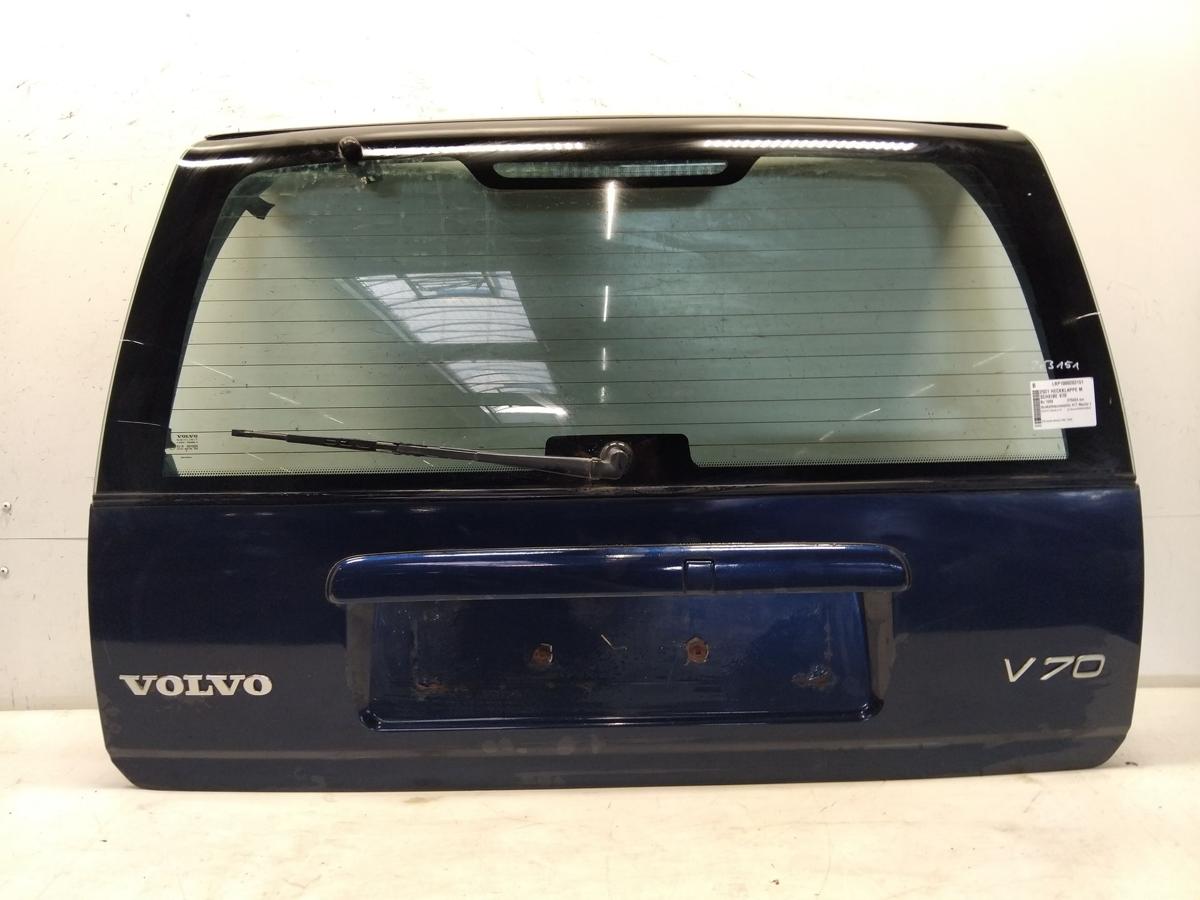 Volvo V70 Kombi Heckklappe 417 Nautic Blue Pearl inkl. Heckscheibe BJ1999