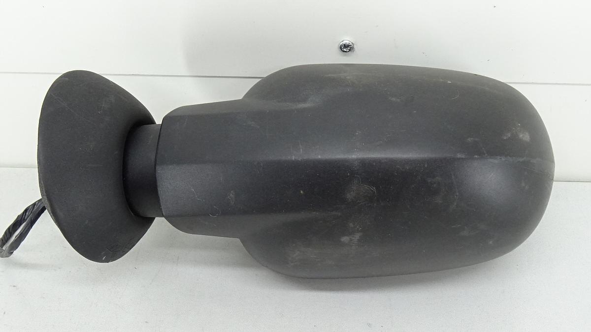 Dacia Logan Bj2006 Au&szlig;enspiegel links in unlackiert schwarz elektr 5 Pins bis 2006