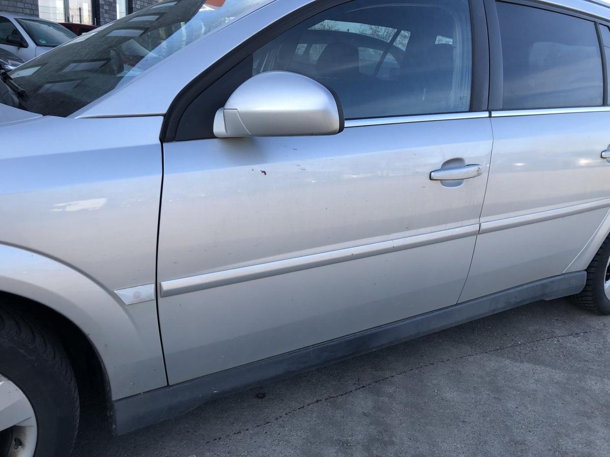 Opel Vectra C Caravan bis05 T&uuml;r vorn links Fahrert&uuml;r 2AU Starsilber III
