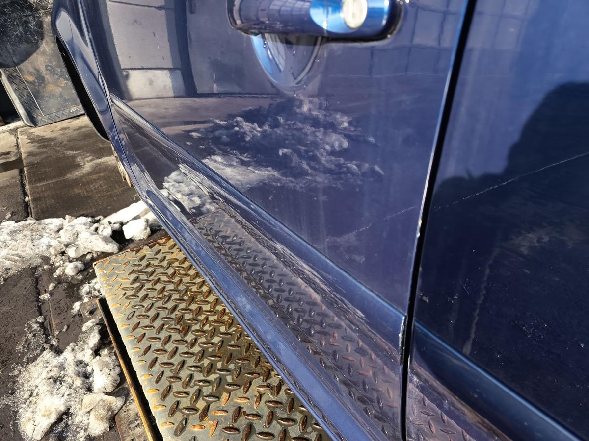 VW Touran 1T original T&uuml;r vorn links Fahrer B5N Indigoblau Bj 2006