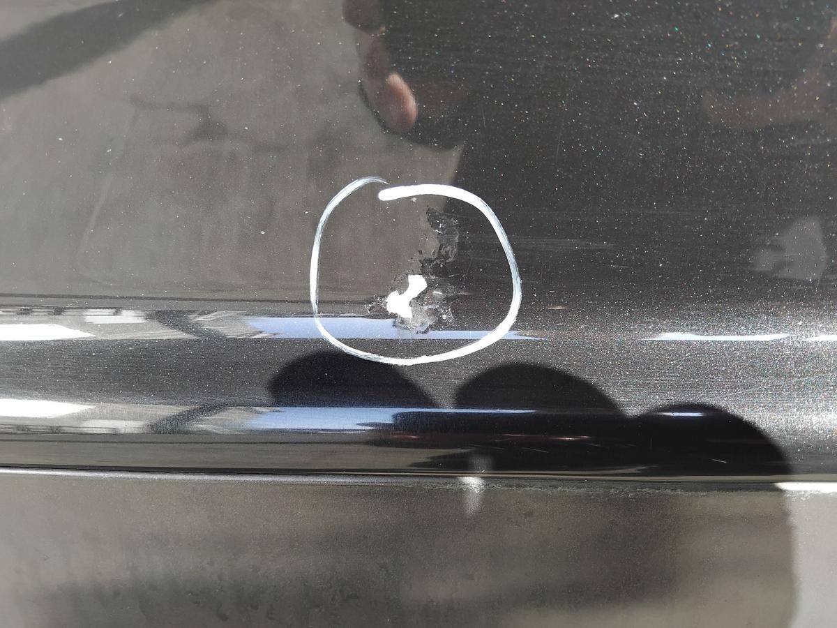 VW Phaeton GP1 T&uuml;r vorn links Fahrert&uuml;r tarantellaschwarzmetallic LR9V BJ2007