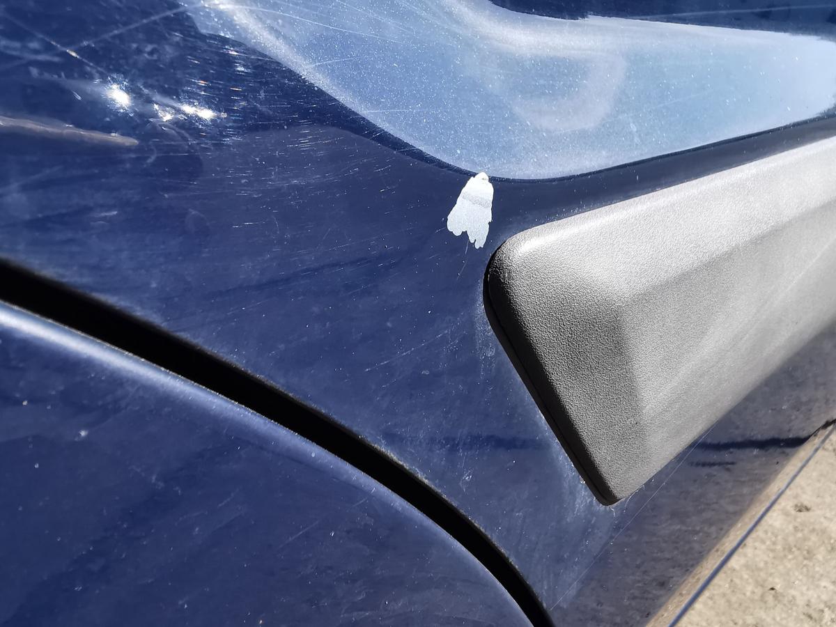 Ford Fusion JU2 Tür Autotür Rohbautür Fondtür hinten rechts Blazer Blau ROH