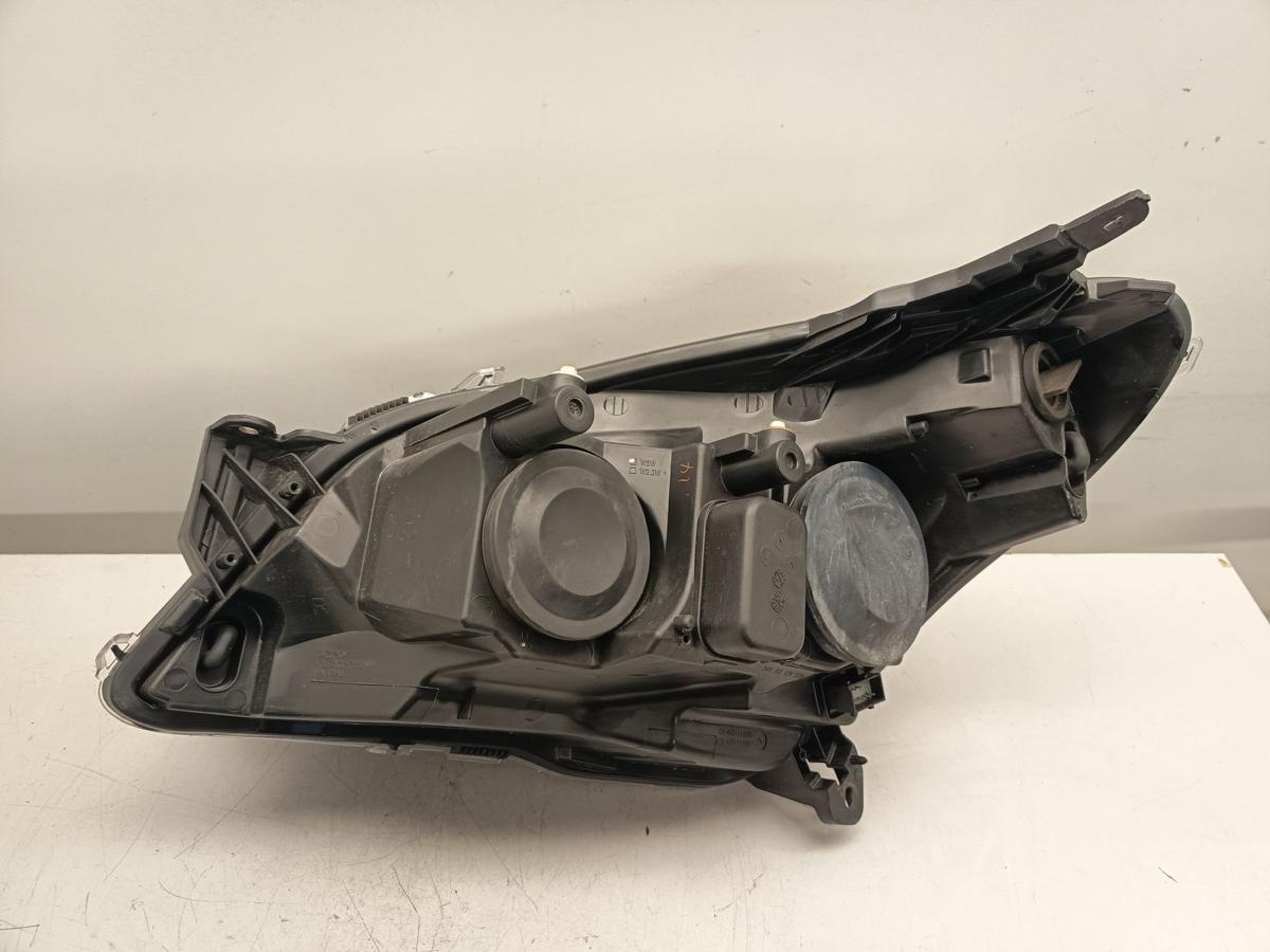 Opel Astra H Scheinwerfer rechts Halogen schwarz hinterlegt Facelift Bj 09