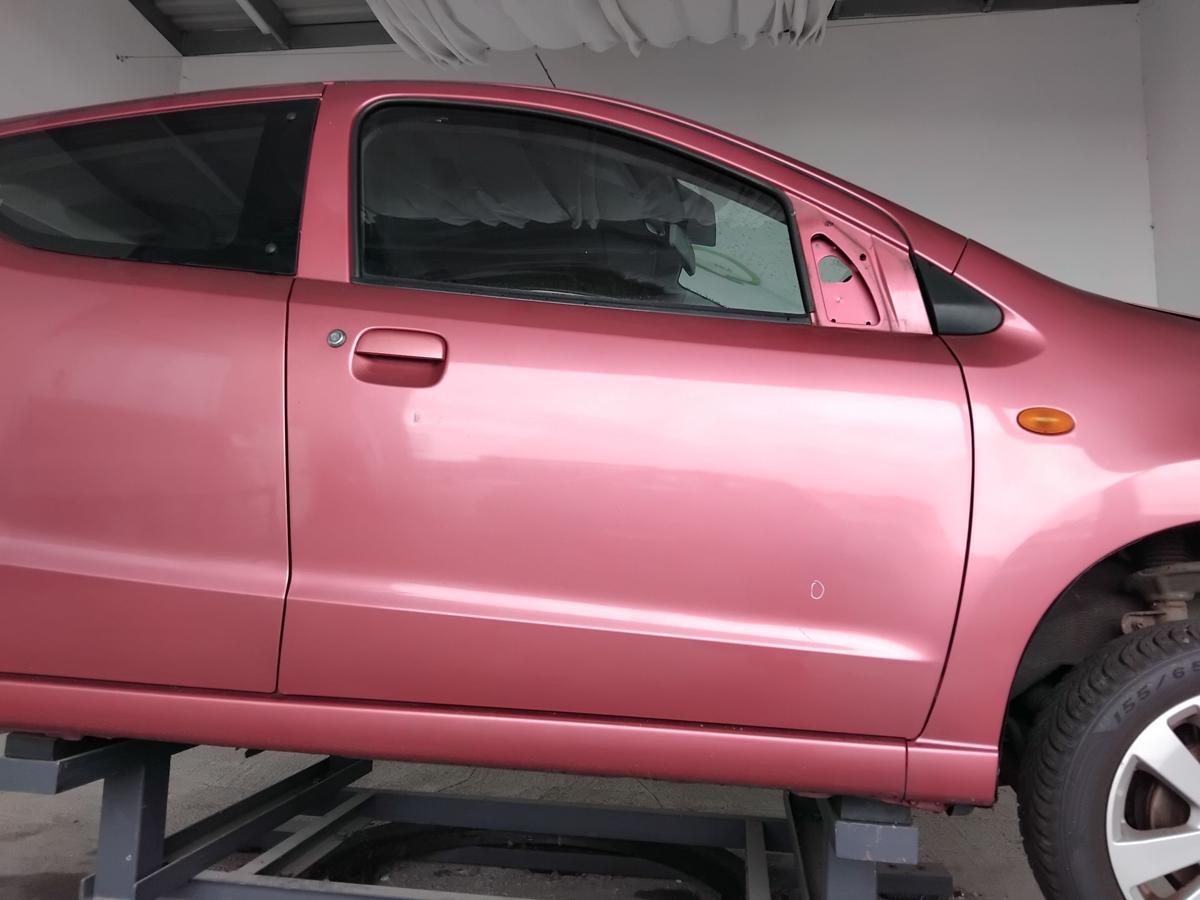 Suzuki Alto GF Tür vorn rechts Beifahrertür ZKV Fortune Rose Pearl Met. BJ2009