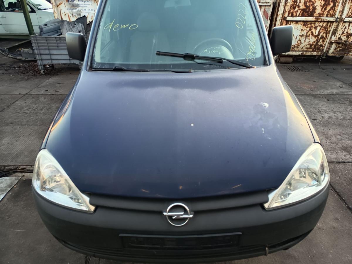 Opel Combo Kastenwagen original Motorhaube Klappe vorn/Front 20Z Royalblau Bj 02