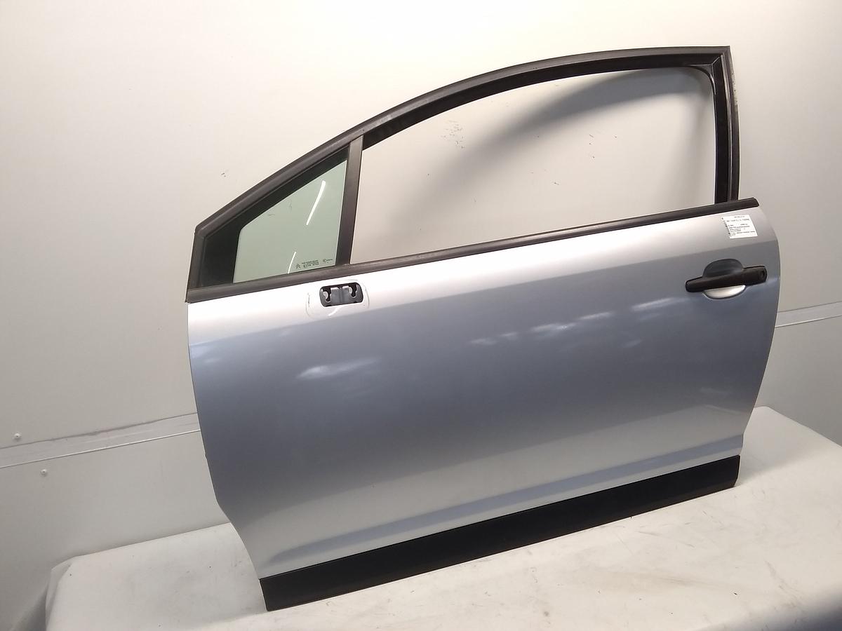 Citroen C3 Coupe Bj.2005 Tür vorn links Fahrertür 3-türig silber EZR aluminiumgraumet.