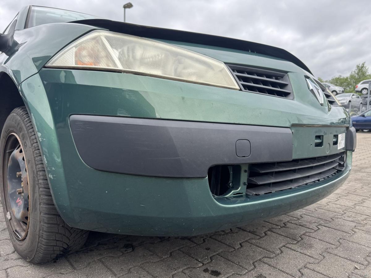 Renault Megane 2 original Sto&szlig;stange Stossf&auml;nger vorn D96 Vert Giverny Metallic Bj.2004