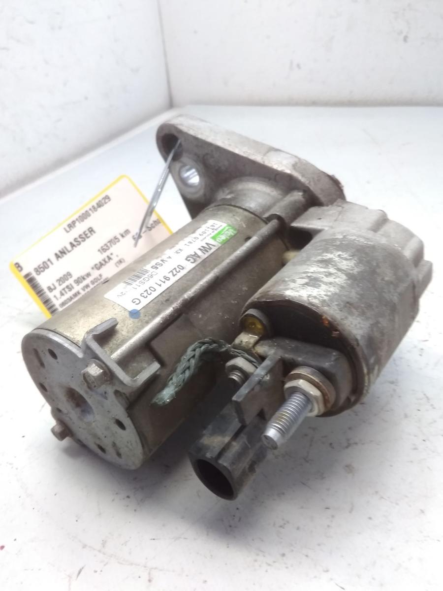 VW Golf 6 original Anlasser Starter 02Z911023G Valeo 1.4TSI 90kw BJ2009