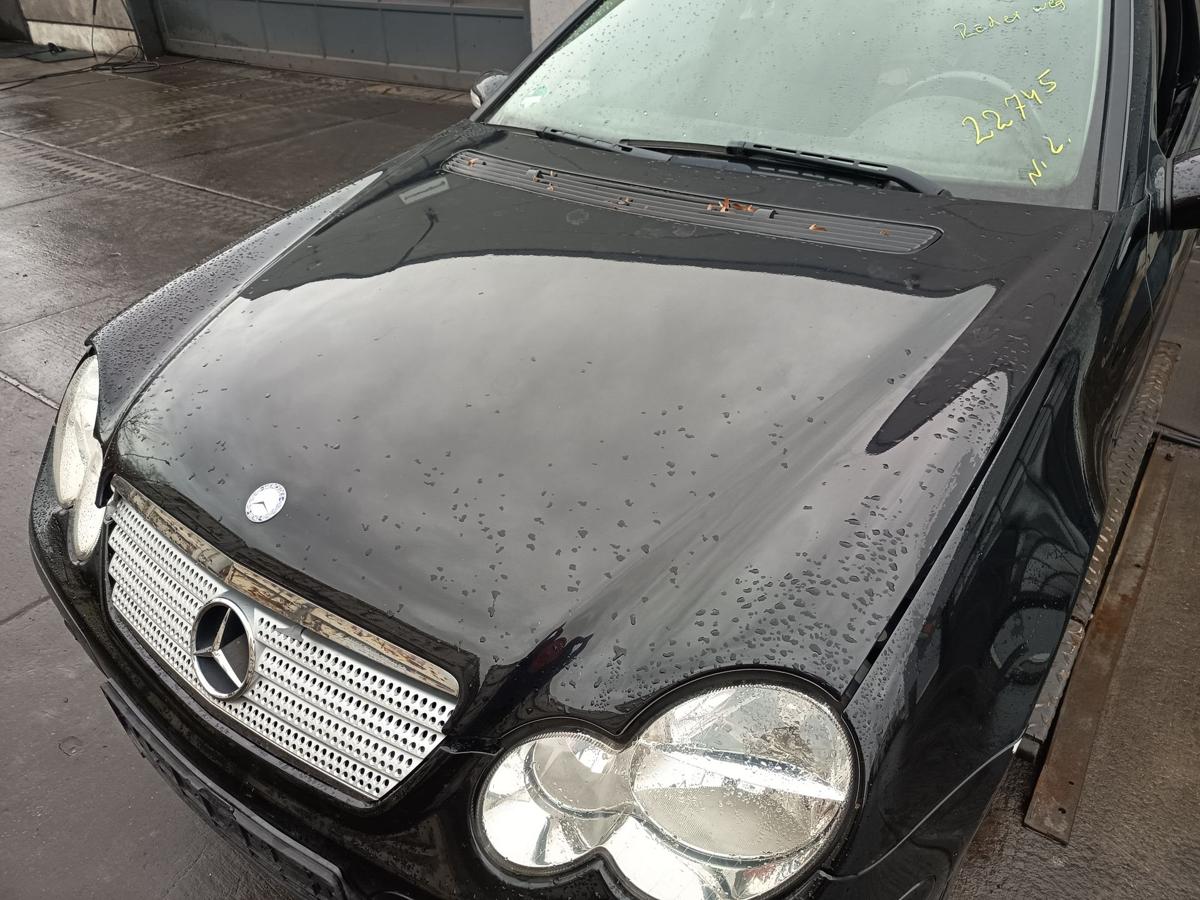 Mercedes CL203 Sportcoupe original Motorhaube 197 Schwarz Facelift Bj 2005