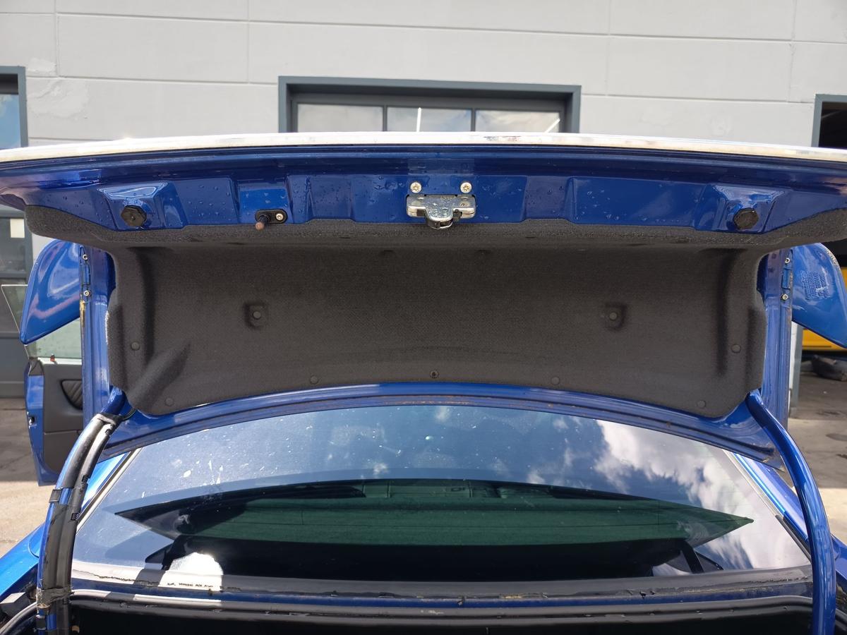 Opel Astra G Coupe original Heckklappe mit Spoiler 2KU Europablau Bj2002