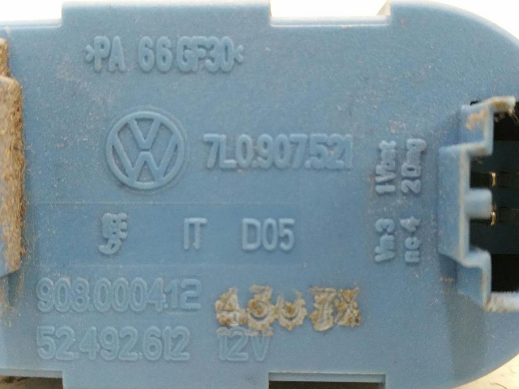 VW T5 Multivan 7H Bj.07 Vorwiderstand Gebläse 7L0907521 Endstufe