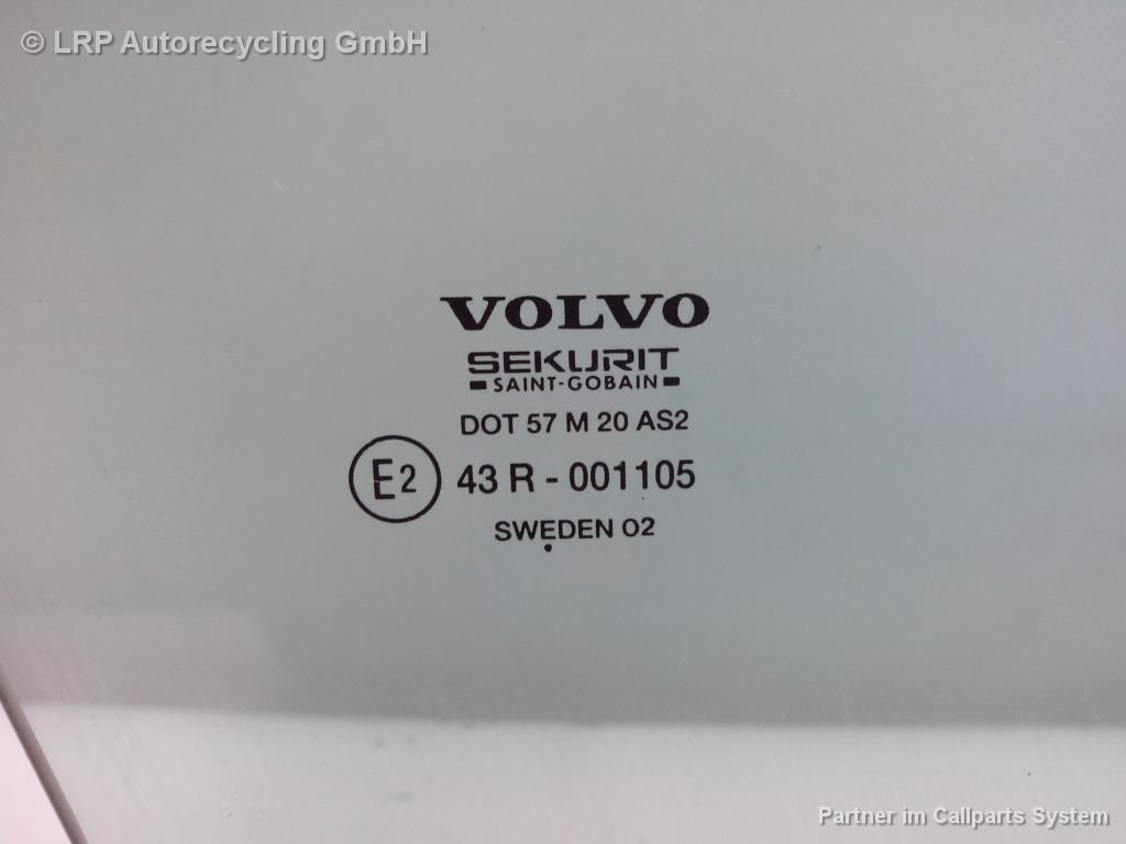 Volvo S60 Bj.2002 original Scheibe Tür vorn rechts grün