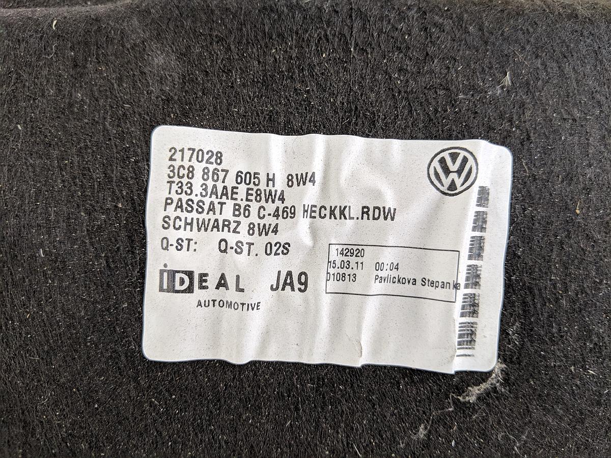 Innenverkleidung Heckklappe Heckklappenverkleidung VW Passat CC