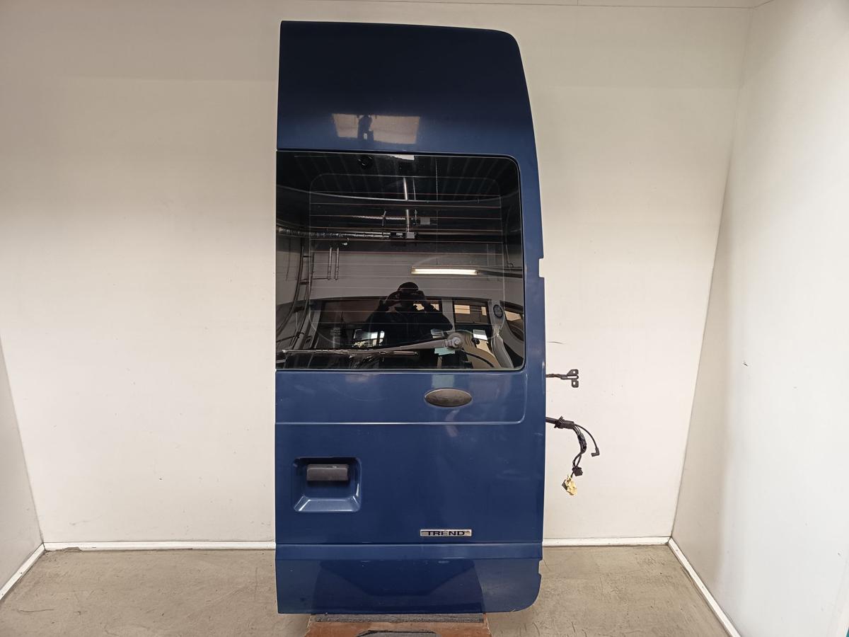 Ford Transit TT9 Heckfl&uuml;gelt&uuml;r rechts mit Fenster H2 180&deg; Blazerblue Bj 2013