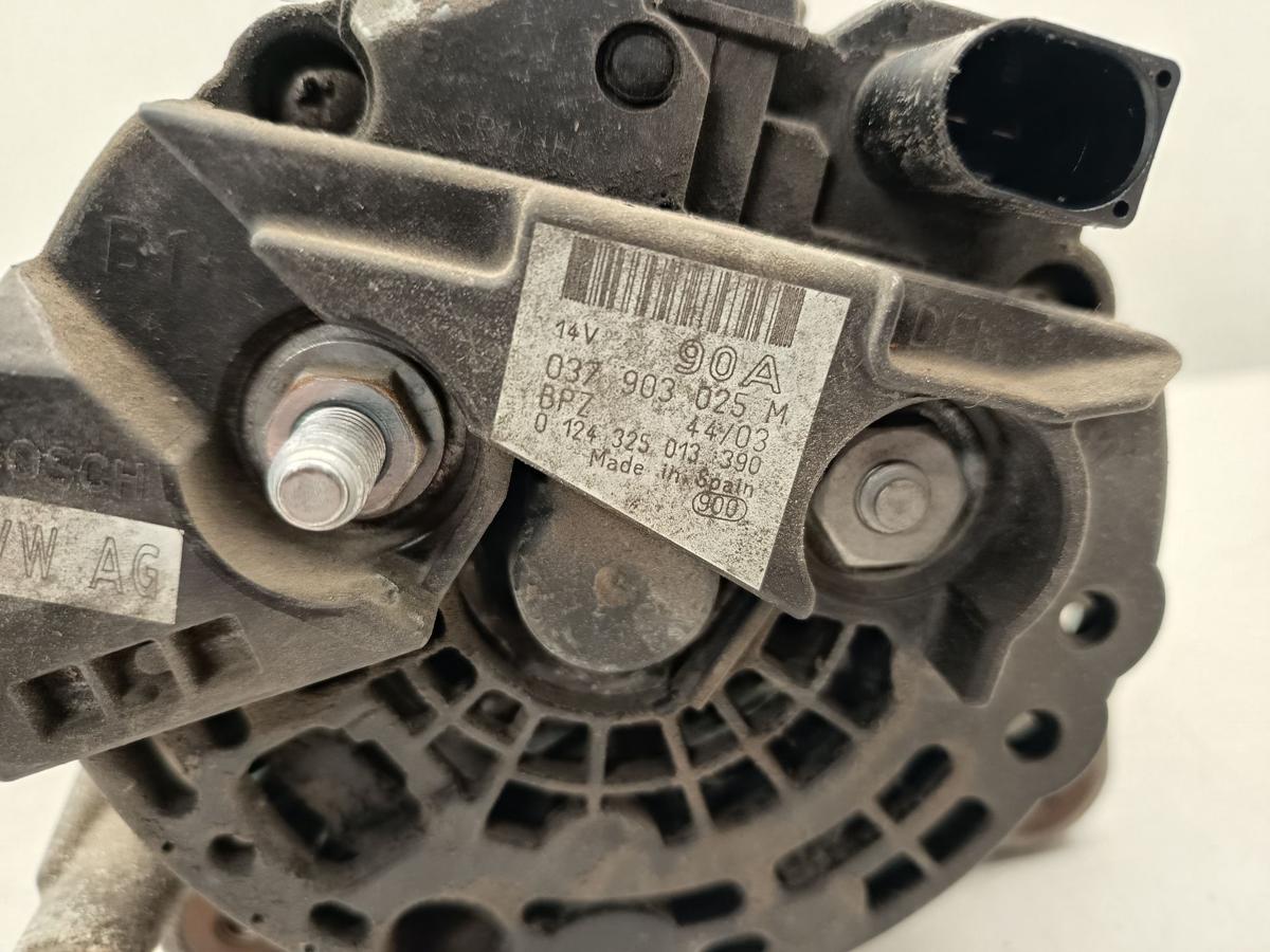 Skoda Fabia 6Y original Lichtmaschine 1.4 55kW Benzin 90A Bj 2004