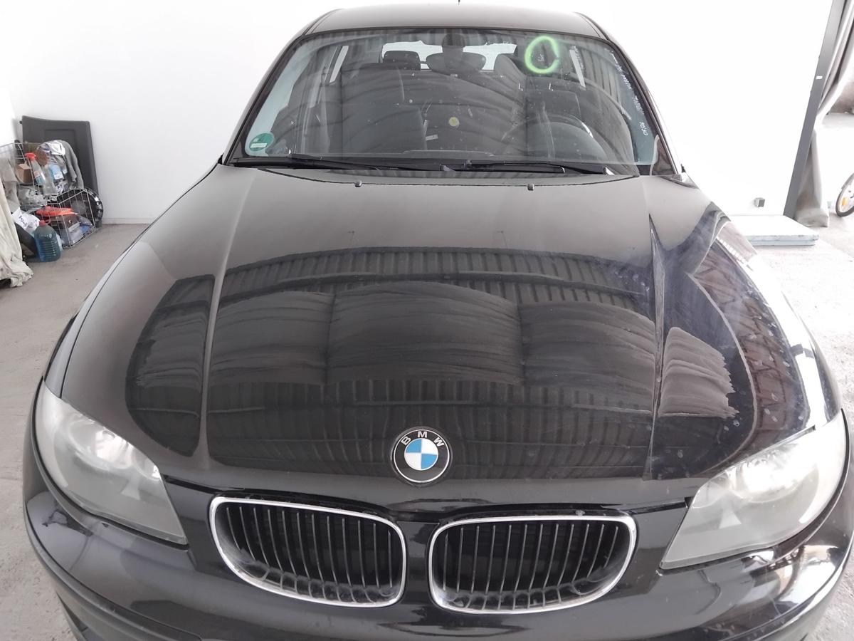 BMW 1er E81 E87 LCI original Motorhaube Deckel vorn 668 SCHWARZ II BJ2008