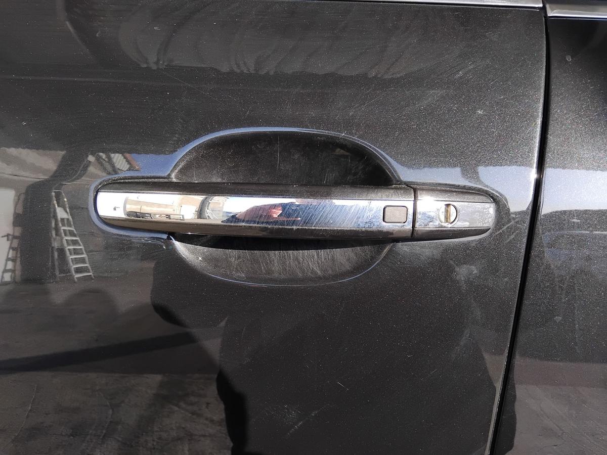 VW Phaeton GP1 T&uuml;r vorn links Fahrert&uuml;r tarantellaschwarzmetallic LR9V BJ2007