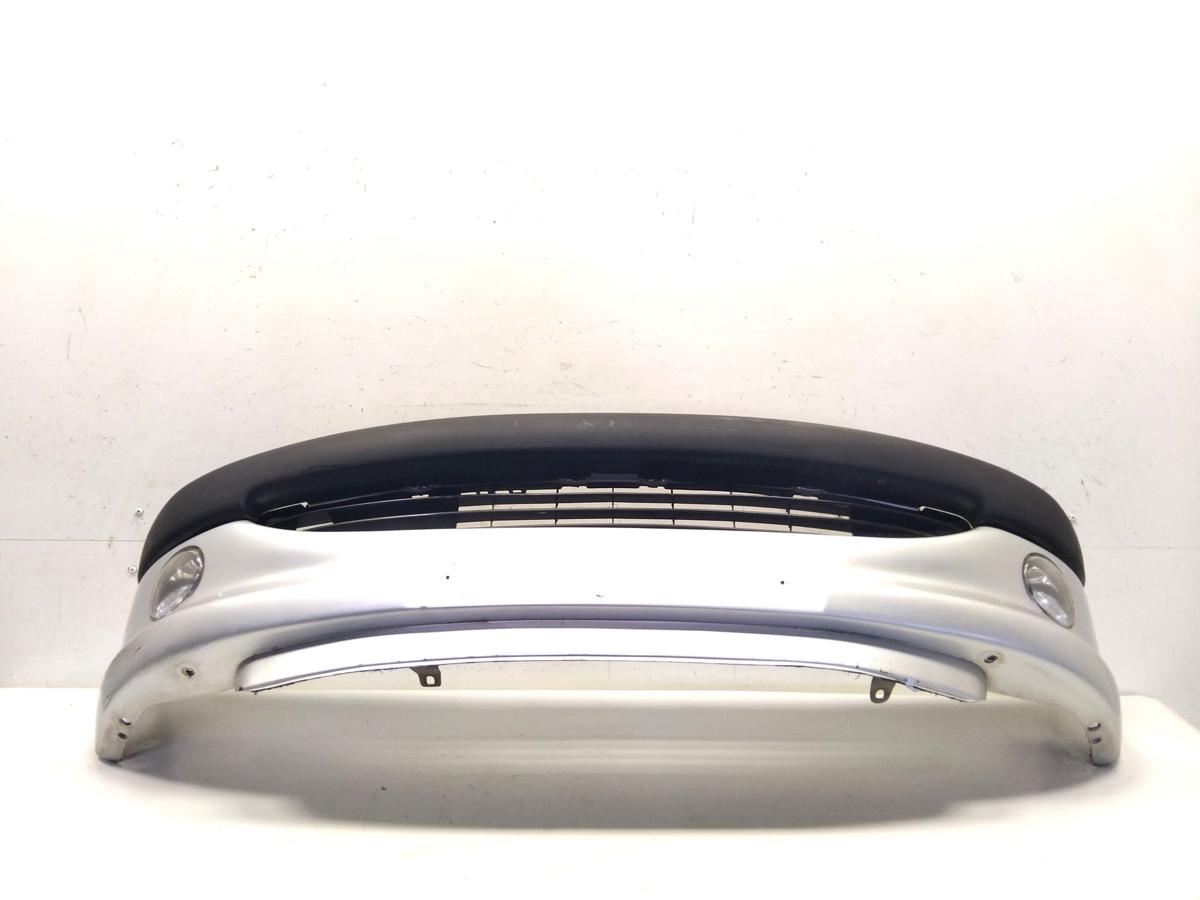 Peugeot 206 CC Cabrio orig Sto&szlig;f&auml;nger Sto&szlig;stange vorn BJ2001 EZR Aluminiumgrau