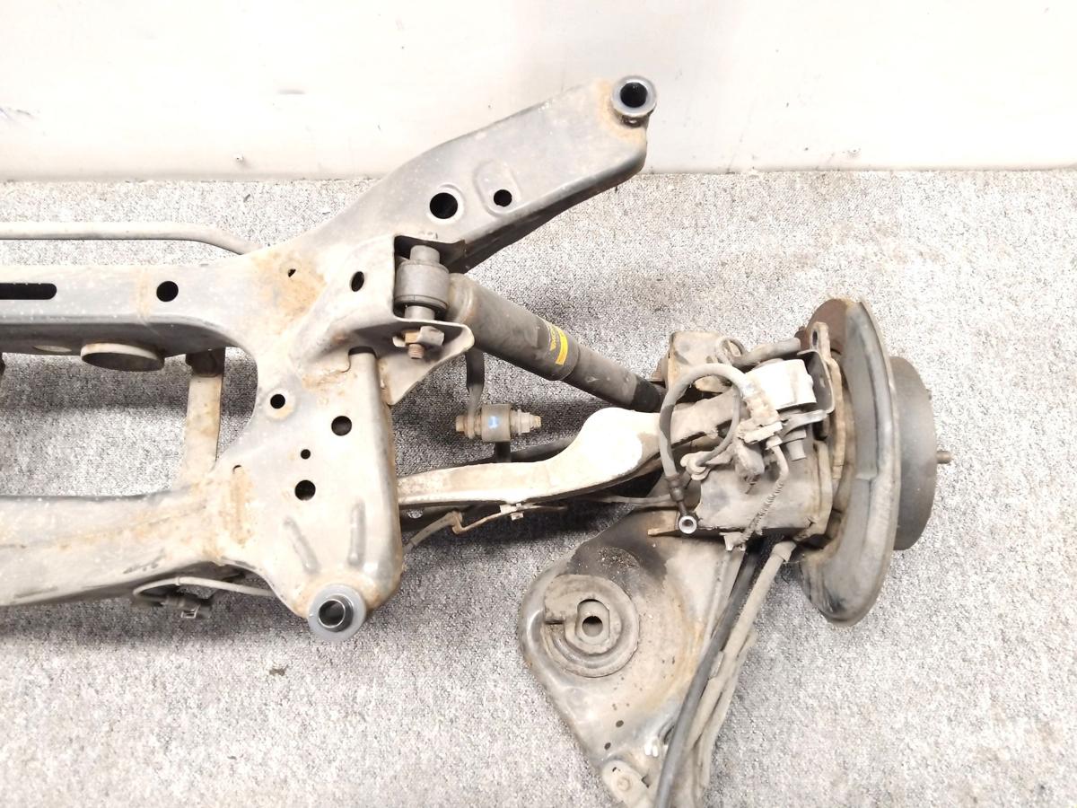 Nissan Qashqai J10 Facelift Hinterachse komplett 2WD Bj.2011