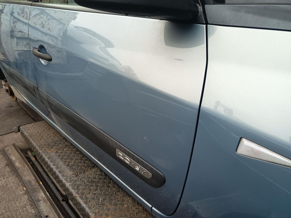 Renault Espace IV JK0/JK1 Bj 2003 original Tür vorn rechts Beifahrer Blue Ted47