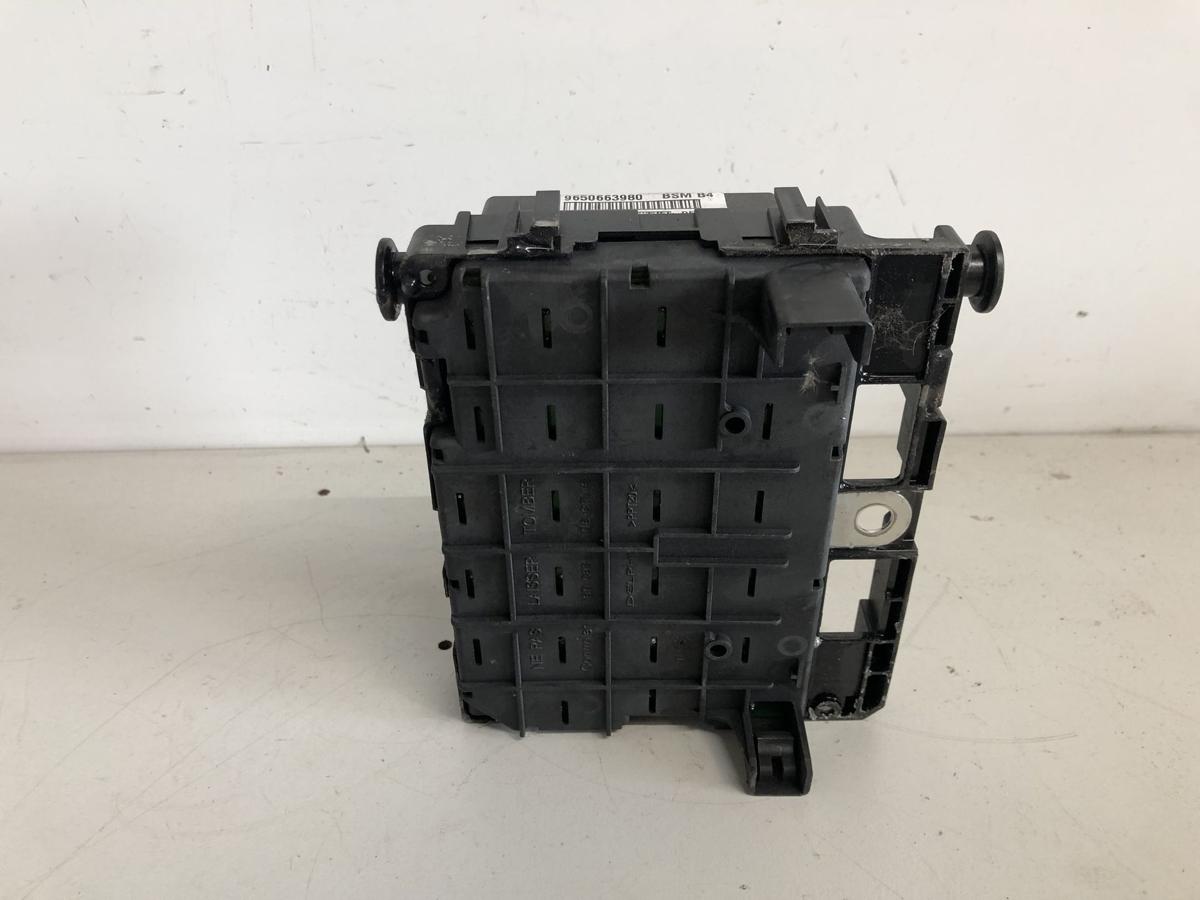 Peugeot 206 original Steuergerät Bordnetz Motorraum BSM 9650663980 Bj 2003
