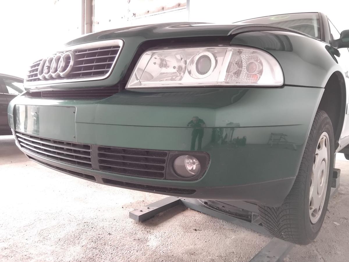 Audi A4 B5 original Stoßstange Stoßfänger vorn LZ6L Kaktusgrün Facelift BJ1999