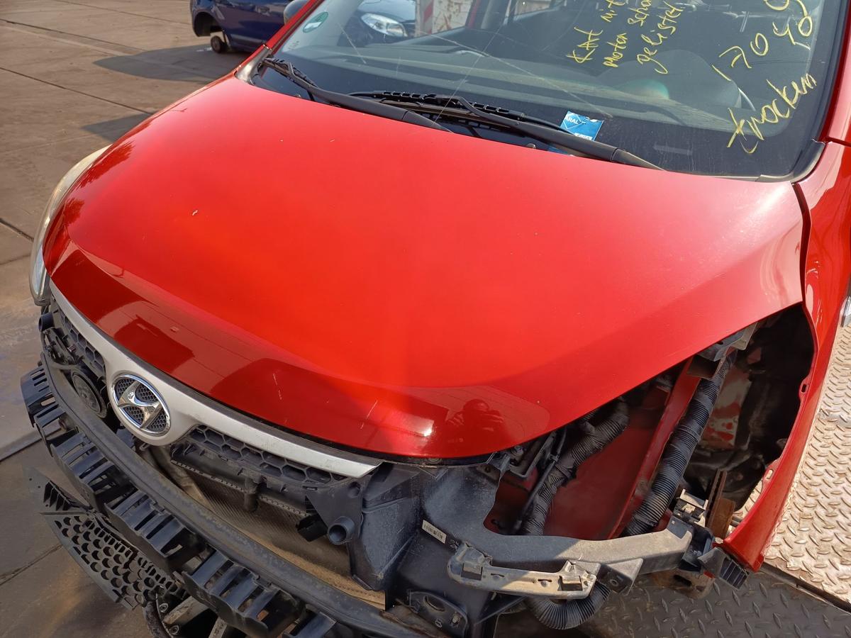 Hyundai I10 PA original Motorhaube H4 Electric Red vor Facelift Bj 2009