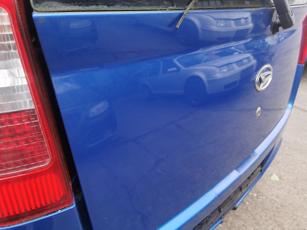 Daihatsu Cuore 251 Heckklappe Klappe Deckel hinten Kofferklappe B51 Blue Perl