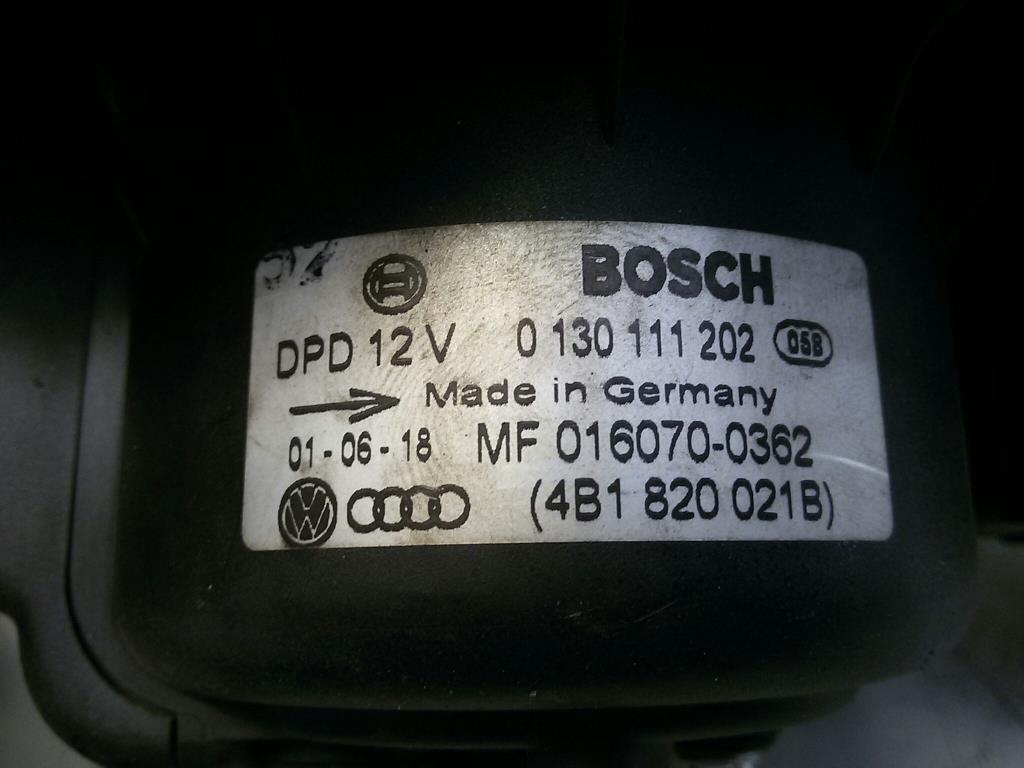 Audi A6 4B Heizungsgebläse Gebläsemotor 4B1820021B